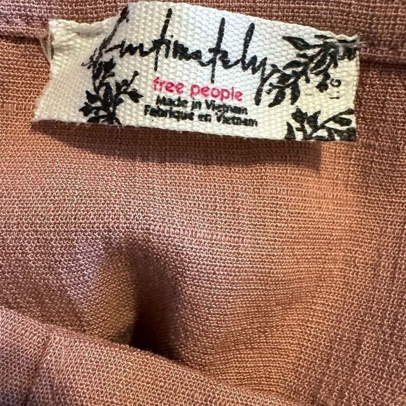 Intimately Free Back on Track Cami in Strawberry Roan - Picture 7 of 8